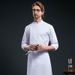 Men's Clothing Hotel High End Chef Pastry Cake Baking Dessert Canteen White Long Sleeved Autumn And Winter Work Clothes Hotel Western Food_viptrois.com