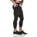 Man's clothing Muscle fitness running sports casual pants quick dry tight fake two stretch nine-point pants men_viptrois.com