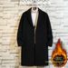 Loom Loom Shanlida Di 2025 New Autumn And Winter Mid-Length Trench Coat, Loose Wool Coat For Men, Plus Size_viptrois.com