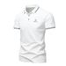 2025d Polo Short Men's 2025 Summer Trendy Brand Turn-down Collar Base T-Shirt Half Sleeve Shirt_viptrois.com