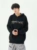 American Lazy Wind Sweater Men's Sweater Vibe Guochao Niche Design Sense Hooded High Street Casual Loose Knitted Sweater_viptrois.com