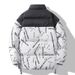 Winter New Men's And Women's Trends Hong Kong Style Youth Fashion Casual Versatile Stand-up Collar Windproof Warm Jacket_viptrois.com