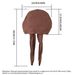 New multi color turban hat curved hat solid color turban hat ladies hat long tail hat fashion headband female style_viptrois.com