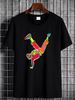 Break Dancing T Shirt Stretched Breathable Designer Clothes Summer Versatile Slightly Soft Unisex Stylish Top For Everyday Wear Fashion Streetwear_viptrois.com