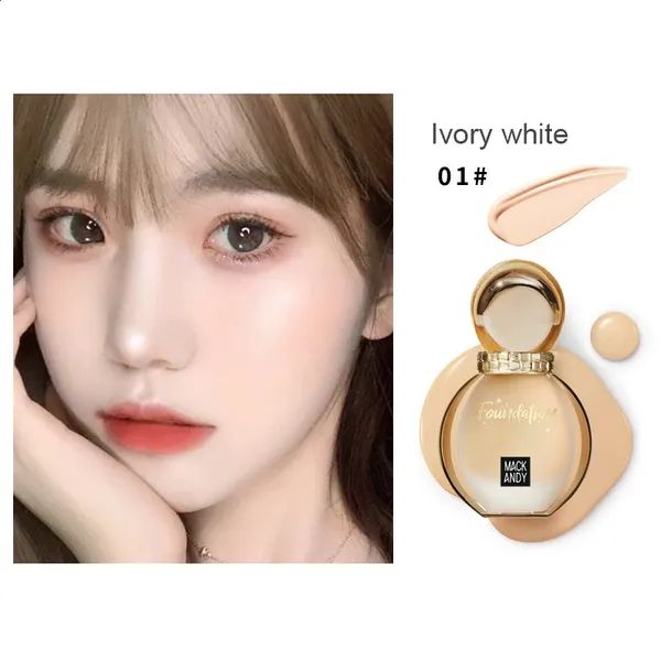 Full Cover Face Base Liquid Foundation Makeup Waterproof Long Lasting Concealer Whitening Cream Korean Make Up Wholesale_viptrois.com