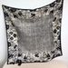 Spring And Summer New Artistic Fresh Floral Print 90*90CM Square Scarf Hot Selling Popular Elegant Women's Shawl_viptrois.com