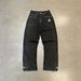 Spring 2026 Environmentally Friendly Fabric European And American Men's Retro Washing Water Embroidery Straight Jeans_viptrois.com