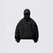 Y2K Retro Zip-Up Hooded Cardigan – Oversized Men's Sweatshirt With Full-Face Opening (Black/Grey, Sizes S-XXXL)_viptrois.com