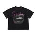 Men's Clothing American Retro Trend Personality Art Graffiti Short Sleeved T Shirt Trendy Brand Unisex Short Sleeved Top_viptrois.com