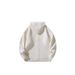 Men's Korean Style Hooded Cardigan – Trendy College Casual Sweater (White/Grey/Black)_viptrois.com