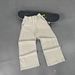 Vintage Washed Wide-Leg Cargo Pants – Streetwear Distressed Cotton Blend (Unisex, Oversized Fit, Snowflake Bleach Effect, S-XXL, High-Waisted)_viptrois.com