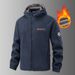 Premium Fleece Zip-Up Hoodie & Jogger Set - Soft Thermal Lined Winter Wear For Men & Women (Plus Size Available)_viptrois.com