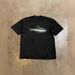 Heavyweight Pure Cotton Oversized T-Shirt Style Small Fish Print Loose Fitting Short Sleeved For Couples Trendy Men Women 250g_viptrois.com