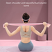 Yoga Fitness Women Butt Lift Resistance Exercise Back Stretching Shoulder Opening Stretch Band_viptrois.com