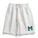 Summer Thin Cute Printed Men Knee-Length Loose Quick-Dry Sports Ice Silk Casual Shorts_viptrois.com