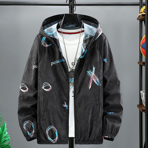Men's Clothing Ice silk sun protection clothes men's summer ultra-thin camouflage couple jacket loose large size fishing breathable skin clothes_viptrois.com
