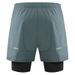 Men's Clothing Two-Piece Sports Shorts Training Pants Fitness Running Marathon Shorts Foot Blue Shorts_viptrois.com