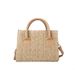Women's Shoulder Bags A Trendy Solid-color Pp Woven, Elegant And Retro Small Square Single-shoulder Crossbody Bag For A Stylish And Trendy Woman_viptrois.com