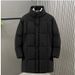 Korean Longline Padded Coat – Slim Fit Winter Jacket With Quilted Insulation (L-5XL, Black)_viptrois.com