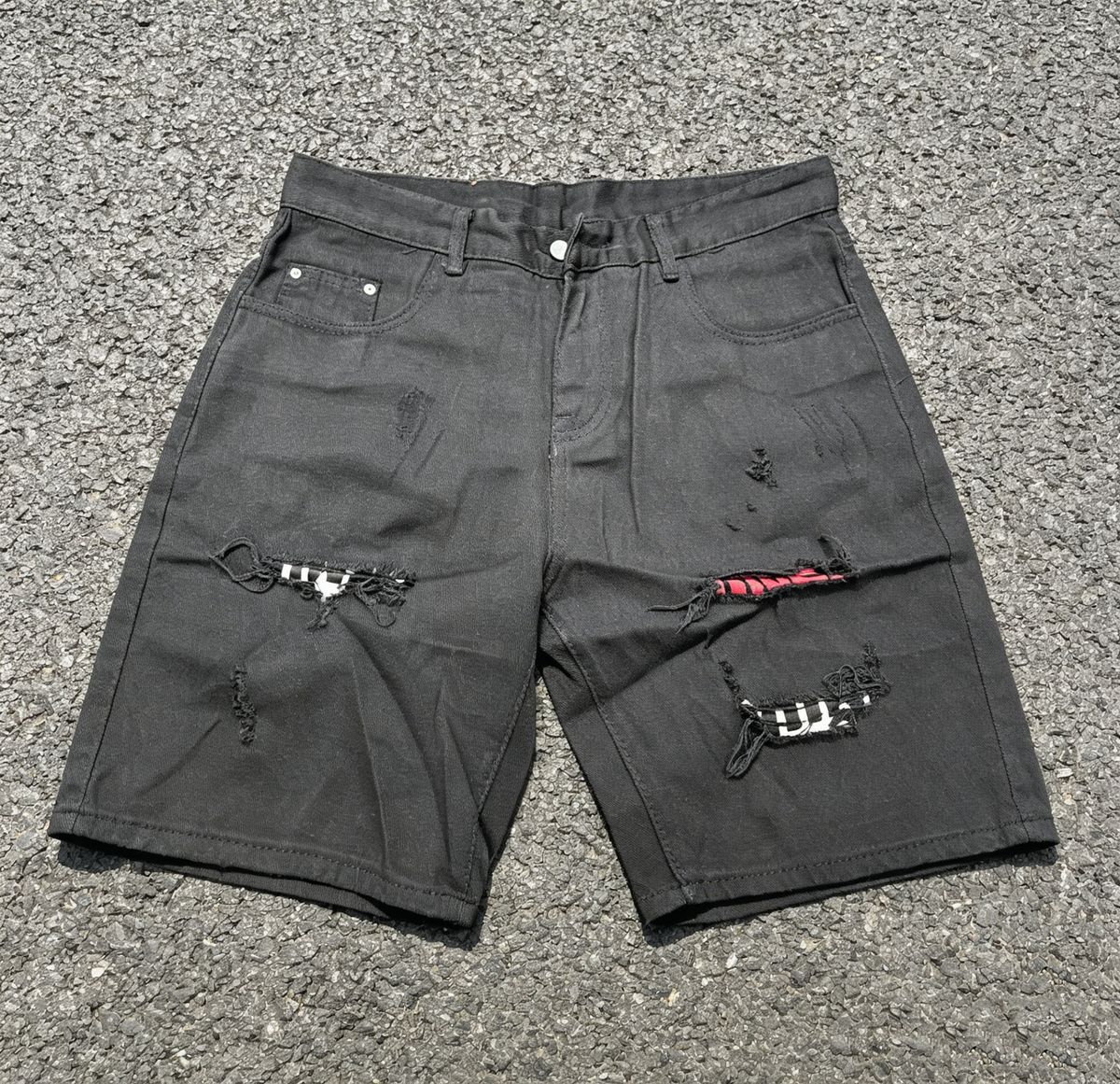 Men's Clothing Slim Fit Denim Pants Trendy Shorts Small Legs_viptrois.com