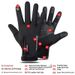 Pulse Warm Men's Autumn And Winter Cold-Proof Anti-Freeze Anti-Static Fleece-Lined Thickened Windproof Waterproof Touchscreen_viptrois.com