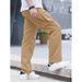 Men's Clothing Workwear Casual Pants Multi Pocket Trousers Summer Cargo Pants - Lightweight Workwear Joggers With Drawstring Waist & Multi-Pockets_viptrois.com