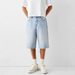 Men's Clothing Men's Unique Straight Leg 6 Point Denim Mid Length Shorts Street Style Trendy And Versatile For Formal & Casual_viptrois.com