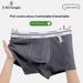 Pulse 2026 Autumn Winter New Style Polylactic Acid 7A Antibacterial Crotch Pure Men's All Cotton Boxer Youth Underwear For Men_viptrois.com