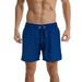 European And American Four-way Stretch Casual Loose Pure Color Short Pants For Summer Quick-drying Beachwear For Men_viptrois.com