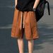 Men's Summer Thin Loose Fit Basketball Shorts Casual Sports Five Point Comfortable Polyester mid Waist Baggy Beach Shorts_viptrois.com