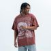 Summer New American Style Trend Skull Print Street Design Loose T-Shirt For Men Ins_viptrois.com