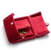 Double Opening Wedding Jewelry Box Set - Red Velvet Ring, Earring, Necklace & Bracelet Storage Organizer With Jewelry Bag_viptrois.com
