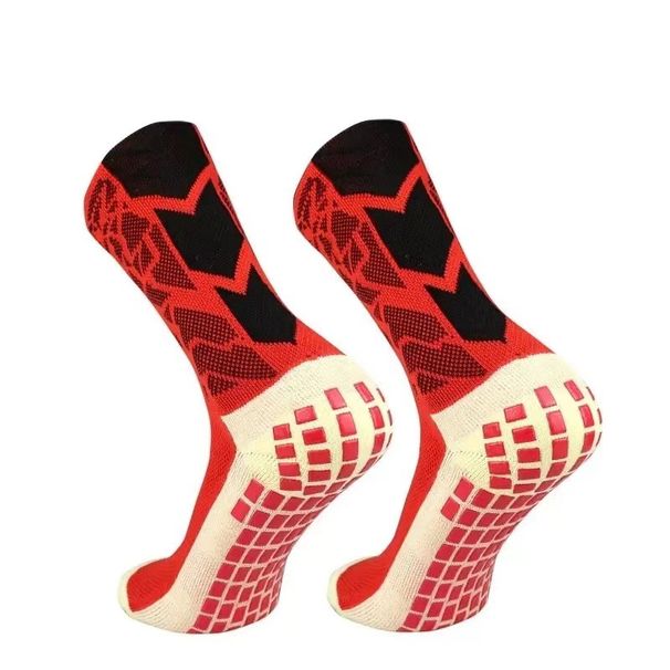 Performance Football Socks With Anti-Slip Grip & Moisture-Wicking Technology - Mid-Cushion Terry Sole For Training, (Unisex, Camo & Solid Colors)_viptrois.com