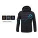 Men's Heated Down Jacket 2024 - 11 Areas Warm, USB Electric, Flexible Thermal, Hooded, Outdoor Vest Coat_viptrois.com