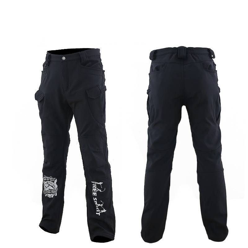 Men's 3-in-1 Water-Resistant Fishing Jacket Set With Fleece Lining - Winter Outdoor Thermal Windproof Coat & Pants_viptrois.com