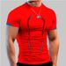 Men's T Shirt Fitness Training Breathable Short Sleeved European Size Quick Drying Clothing Sports Fashion T Shirt Factory Delivery_viptrois.com