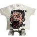 Men's Clothing Men's T Shirt Harajuku Retro Cartoon Print Round Neck T Shirt Men's Street Fashion Oversized Short Sleeve_viptrois.com