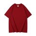 New Summer 2025 Style, 230-gram Heavyweight Pure Cotton Short-sleeved Round-neck T-shirt_viptrois.com
