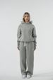 Men's Trendy Embroidered Logo Sweatpants And Jacket Set_viptrois.com