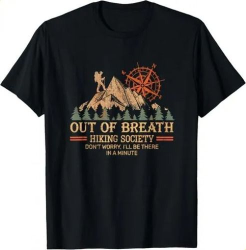 2026 T-shirtt-shirtout Of Breath Hiking Society For Men Women Hik_viptrois.com