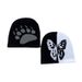 Halloween Women's Hats New Dark Series Punk Skull Knitted Hat For Men And Women Warm Hip Hop Street Fashion Pullover Hat_viptrois.com