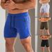 Men's Clothing Muscle New Running Sports Shorts Men's Brothers Fitness Training Pants Summer Breathable Quick Drying Beach Pants_viptrois.com