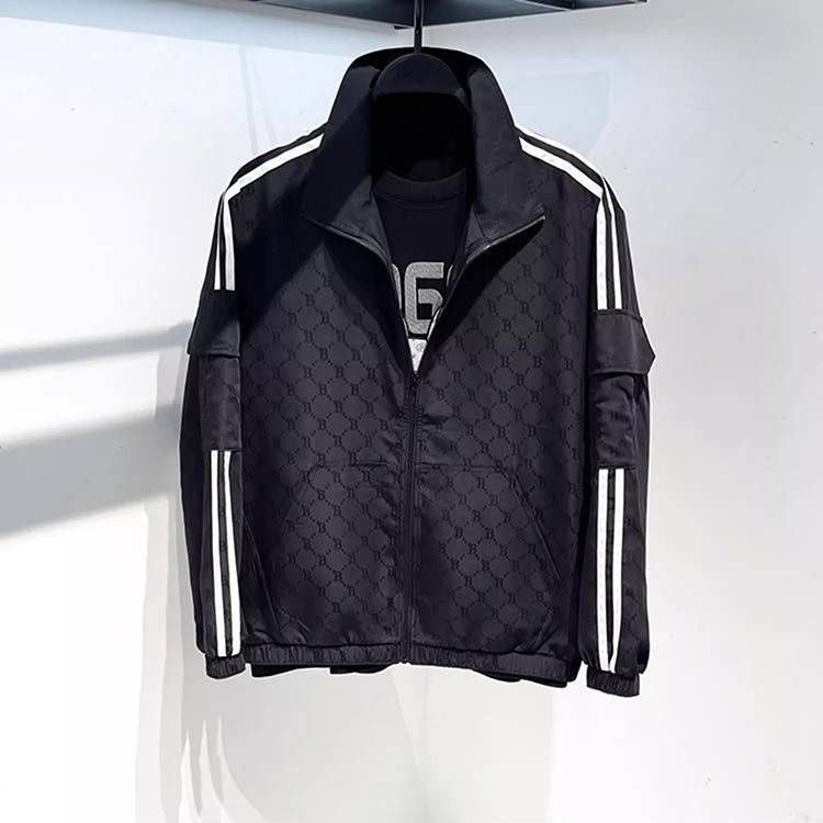 Men's Clothing 2025 Spring And Autumn New Fashion Brand Jackets Men's Trendy Casual Yuppie High-end Stand Collar Jacket Men's Hot Tops_viptrois.com