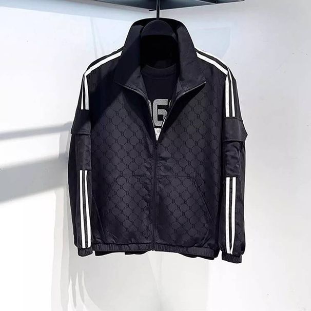 Men's Clothing 2025 Spring And Autumn New Fashion Brand Jackets Men's Trendy Casual Yuppie High-end Stand Collar Jacket Men's Hot Tops_viptrois.com