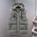 Men's Winter Vest With Detachable Hood, Fashionable Casual Outdoor Warm Thickened Sleeveless Jacket For Cold Weather_viptrois.com