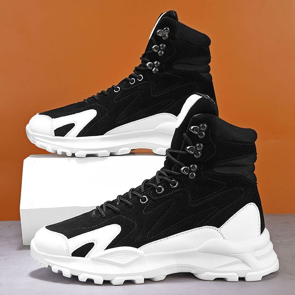 Men's Explosions In Autumn And Winter High-top Boots Function Windsurfers In The Tube Martin Boots Joker Motorcycle Boots Increased Tide Shoes._viptrois.com