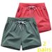 Men's Casual Running Shorts Summer Trendy Slightly Elastic Fitness Pants_viptrois.com
