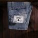 Men's Street Fashion Denim Shorts Retro Light Blue Ripped Embroidered Shorts Denim Shorts _viptrois.com