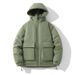 Padded Clothes Men's Loose Padded Clothes, Thickened Tooling, Padded Jacket, Warm And Casual._viptrois.com