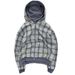 Reversible Zip-Up Hoodie - Streetwear Essential With Plaid & Stripes For Men & Women_viptrois.com